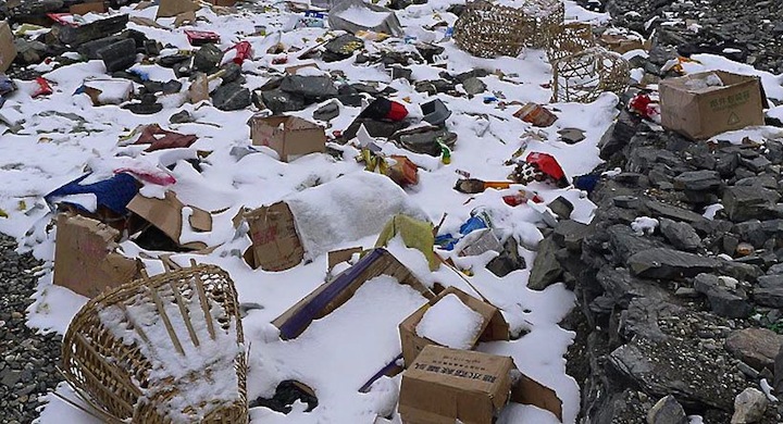 Limpiar-Everest-basura