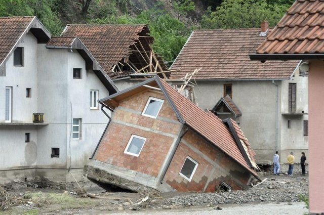Inundaciones Sebia, Bosnia, Croacia