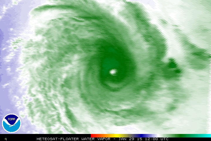 Ciclón Tropical Eunice . NOAA
